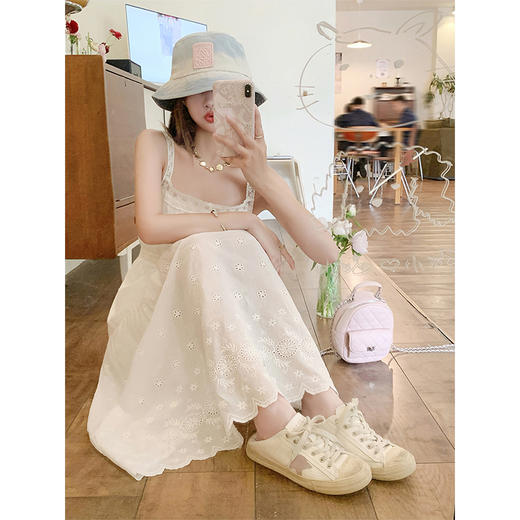 【折后再享2件88折】最后一波现货！蕾丝吊带连衣裙 日常219.99/件 立减110 秒杀109.99/件！！ 商品图3