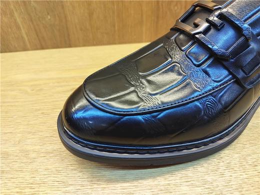 豪行春季新款12191015纯皮真皮商务休闲男鞋皮鞋单鞋 商品图1