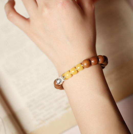 【青山特惠】10mm 15颗老山檀香 原创【佑月】手串y10 商品图8