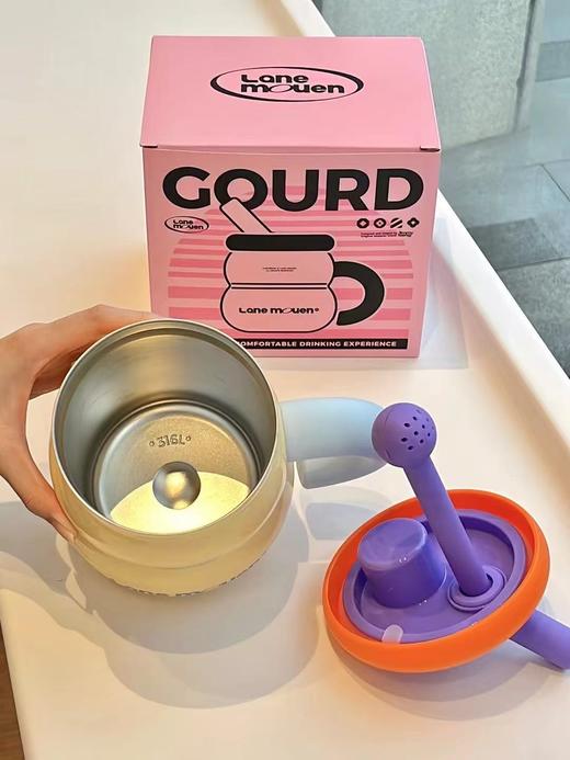 （小眠专属）览萌 葫芦保温杯316L不锈钢720ml 商品图8