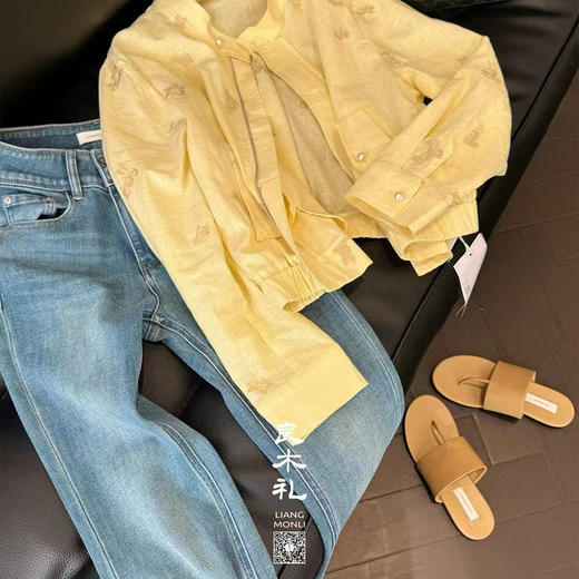 良木礼短款防晒高级感轻薄上衣（66367） 商品图2