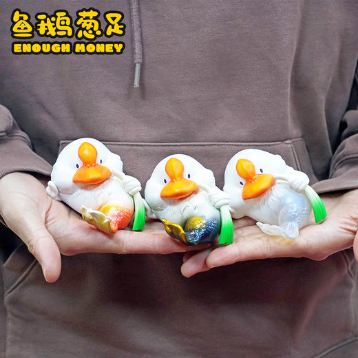 鱼鹅葱足 模型手办 “余额充足”谐音梗潮玩 ★动物帮帮农场 官方正品【48小时发货】 商品图5