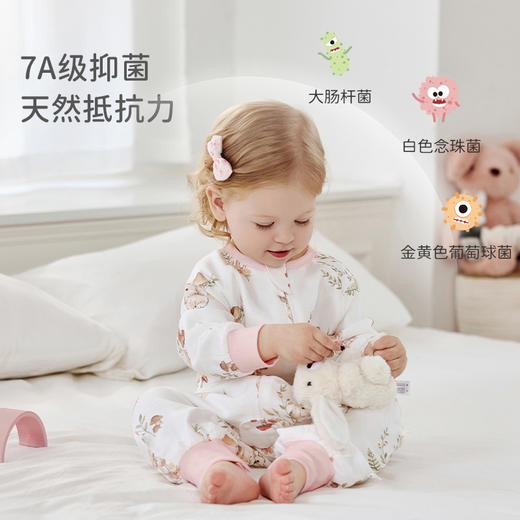 【2025年春夏新品】i-baby自然生长四层纱布恒温分腿睡袋 商品图3
