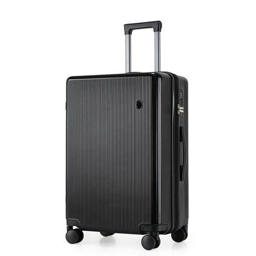 时尚轻便可扩展拉杆箱PC行李箱简约拉链登机箱万向轮手机支架挂钩 商品图2