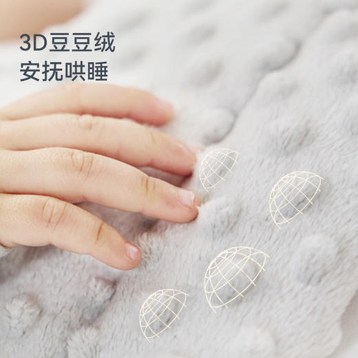 ibaby×outlast太空科技恒温自然生长豆豆被儿童春夏被子幼儿园盖毯四季通用 商品图2