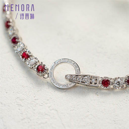 璀璨系列18k金钻石手链 闪耀钻石手链女士礼物DB208903 商品图5