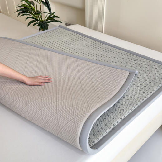 【升级款科技凉感】 A类抗菌多功能垫地垫 按摩豆豆加厚海绵凉席地垫 商品图11