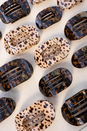 TELETIES美国扁平发夹泰莉女抓夹后脑勺高级感发抓发饰复古鲨鱼夹