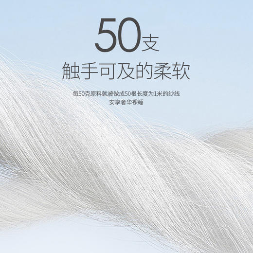 【JACE莱赛尔繁花枝影夏被四件套】A类 夏日睡眠新组合自由选择 商品图2