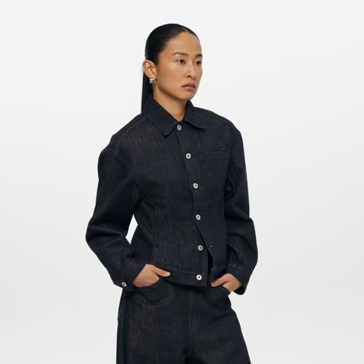 oneup收腰牛仔夹克 商品图2