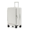 前开口/侧开口可扩展大容量行李箱登机箱时尚挂钩万向轮拉链行李箱USB充电 商品缩略图5