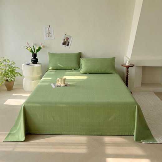 🥰59.9元到手三件套【良品故事无印风原棉粗布凉席三件套】💥❗️姥姥常说的老粗布，夏天本命凉席，❤️清凉环保 ✔️温凉柔软~全手工制作工艺‼️ 商品图3