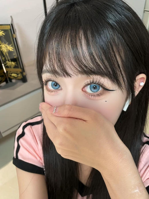 Clairecolor日抛  薄荷曼巴 绿/海域冰川 蓝 14.5mm 日抛无售后！！ 商品图2