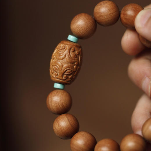 【青山特惠】15mm 13颗老山檀香 原创【善洲】手串y2 商品图4