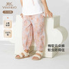 英氏儿童裤子夏季透气百搭纯棉2025新款女童防蚊裤薄YRKCJ2R048A 商品缩略图0