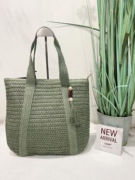 【门店同款】ENJOY常卖流苏吊坠编织包 162296609