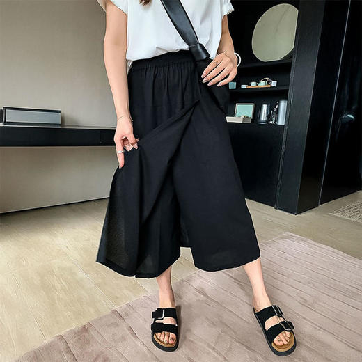 热卖，显瘦！不挑身材！亿绘 夏季山本工装裤裙KC001 叠片裙 冰丝垂感 显瘦轻盈 3色可选 商品图6