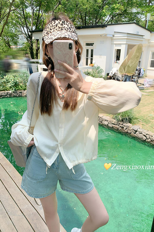 【149元任选2件】最后一波现货！宽松慵懒风连帽防晒开衫 商品图5