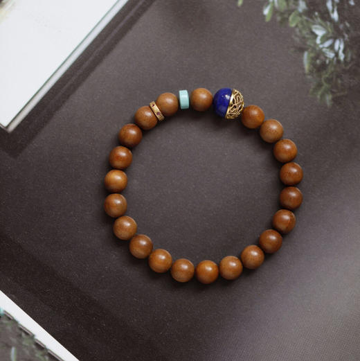 【青山特惠】8mm 21颗 沉水级 老山檀香 原创【安景】手串y8 商品图2