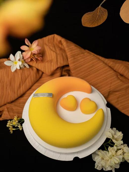【三与叁山】慕斯蛋糕-心汐月韵 7.5英寸 商品图0