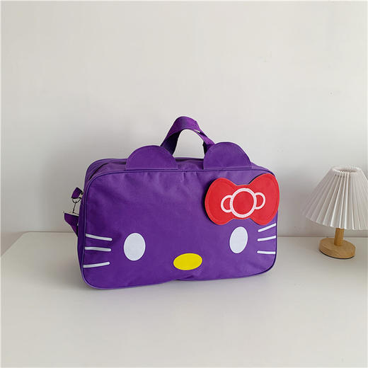【YW】无忧购韩版卡通猫咪大容量卡通学生手提斜跨旅行包WH3146（截单后7天发货) 商品图11