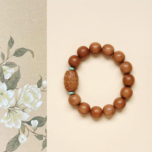 【青山特惠】15mm 13颗老山檀香 原创【善洲】手串y2 商品图0