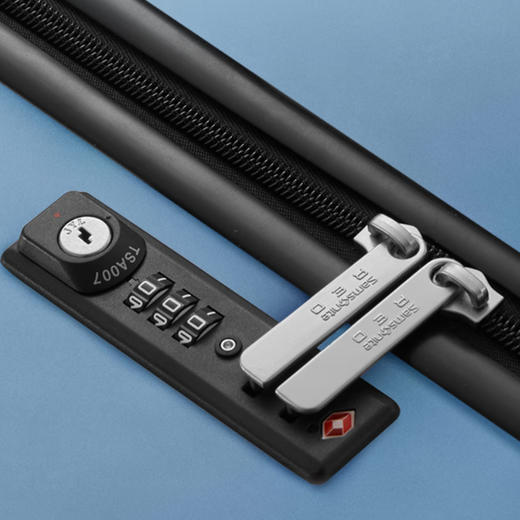 TU2*71001 新秀丽拉杆箱浅蓝色-55/20 商品图7