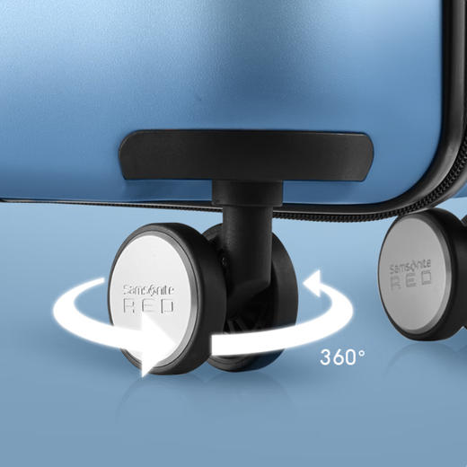 TU2*71001 新秀丽拉杆箱浅蓝色-55/20 商品图6