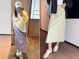 2504214    小禾 半身长裙 工装风