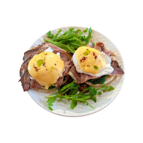 慢烤牛肉班尼迪克蛋