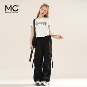 女装圆领晕染印花T恤-9008T5221035