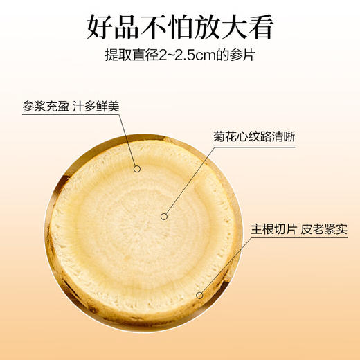 【绮】茯济堂 鲜参蜜片65g 商品图4