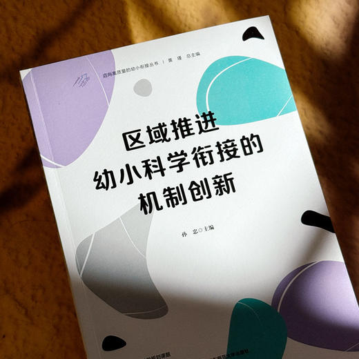 区域推进幼小科学衔接的机制创新 孙忠 迈向高质量的幼小衔接丛书 商品图4