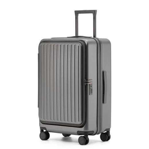 前开口/侧开口可扩展大容量行李箱登机箱时尚挂钩万向轮拉链行李箱USB充电 商品图4