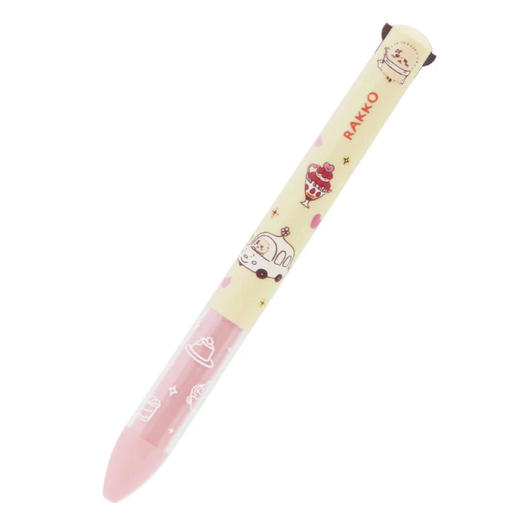 chiikawa吉伊卡哇限定迷你耳朵笔黑红双色圆珠笔 商品图2