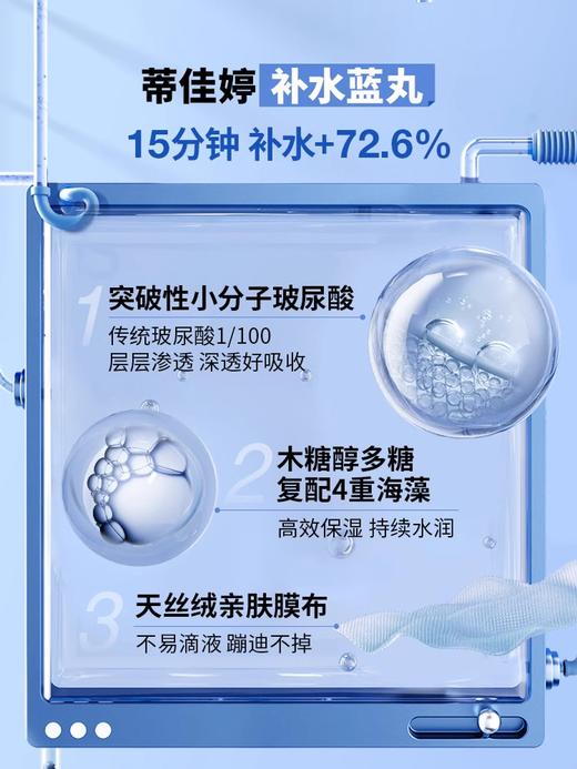 KJ  韩国蒂佳婷活力水润面膜  5片 补水面膜  商品图1