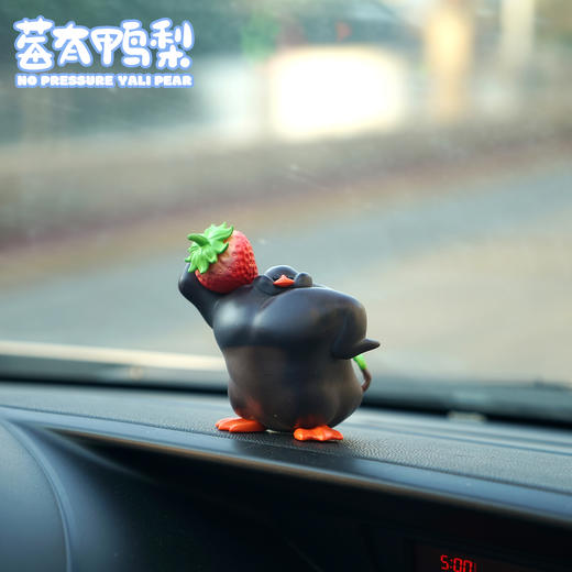 莓鸭梨 模型手办 “没压力”谐音梗潮玩 ★动物帮帮农场 官方正品【48小时发货】 商品图5