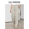 LILY MOON春夏莫代尔铜氨丝垂感阔腿裤LM1203 商品缩略图2