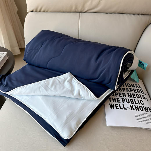 出口品质凉感黑科技·玻尿酸美肤冰皮被夏被，会呼吸的被子，舒服到爆炸💥凉而不冰！ 商品图8