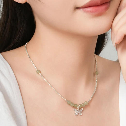 「春和景明」新中式和田玉首饰 | 将春意盎然的景致，融入和田玉饰品之中【3-7天发货】 商品图6