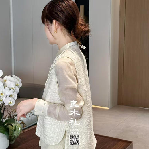 【不换不退】良木礼新中式国风扣高级感百搭衬衫(110602) 商品图3