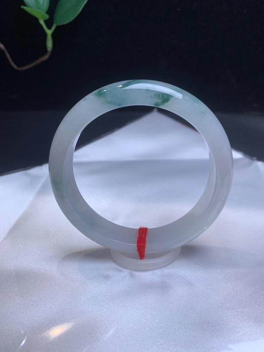 612655，56冰飘花手镯，清新秀气，冰冰的，一截蓝花，雅致清爽 商品图0