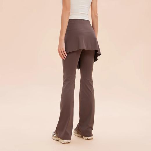 【147元任选3件】跃牌【蚂蚁运动】系列 提臀抗菌裸感瑜伽裤裙摆屁帘健身喇叭裤K3541（活动产品，收货7天内支持退换） 商品图3