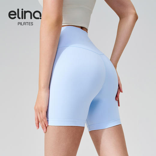 一恋•普拉提 2025春季新款无T线高腰裸感热裤三分裤EDM2818 商品图1