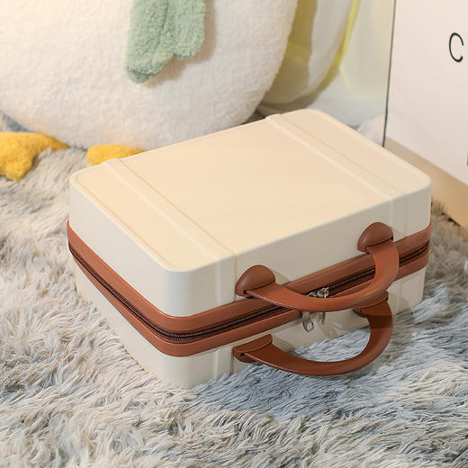 五一出行【轻松收纳！告别凌乱】高颜值小清新出差旅行14寸行李箱节日礼盒装伴手礼糖果色迷你手提箱化妆箱。ry 商品图12