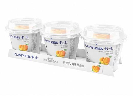 【BF】卡士果粒鲜酪乳-黄桃 100g*3 商品图0