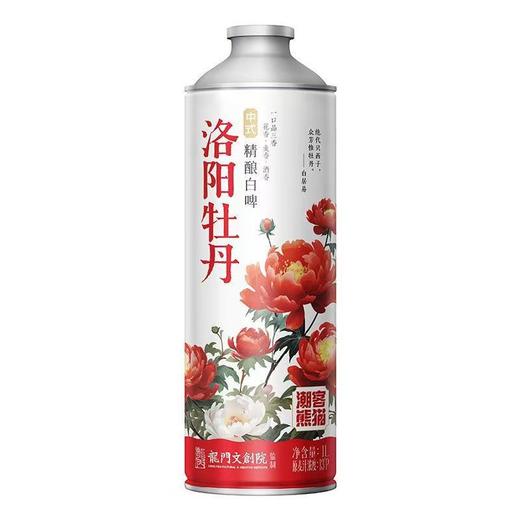 潮客熊猫-牡丹精酿白啤（红）1L 商品图0