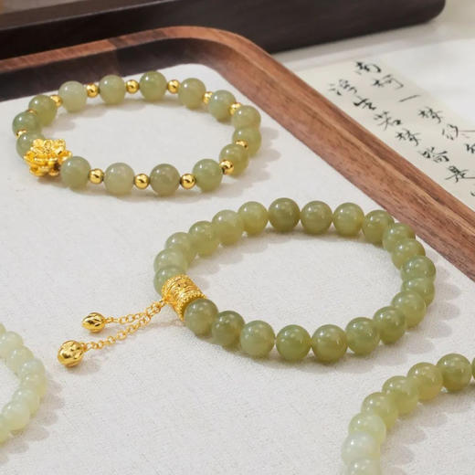 「春和景明」新中式和田玉首饰 | 将春意盎然的景致，融入和田玉饰品之中【3-7天发货】 商品图9