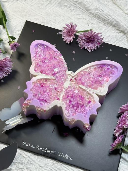 【三与叁山】慕斯蛋糕-幸运蝶 7英寸 商品图0