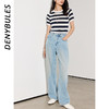 DENYBULES天丝醋酸直筒长裤DB1122 商品缩略图5